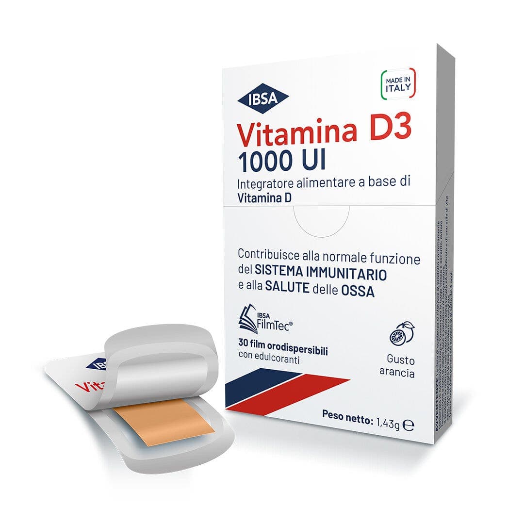 Vitamine D3 IBSA 1000 UI – 30 comprimés pelliculés