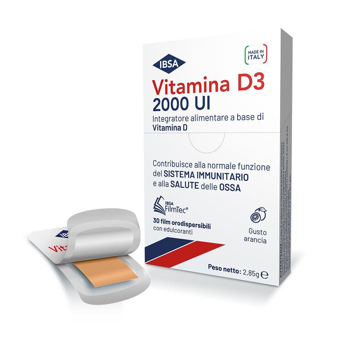 Vitamine D3 IBSA 2000 UI – 30 comprimés pelliculés