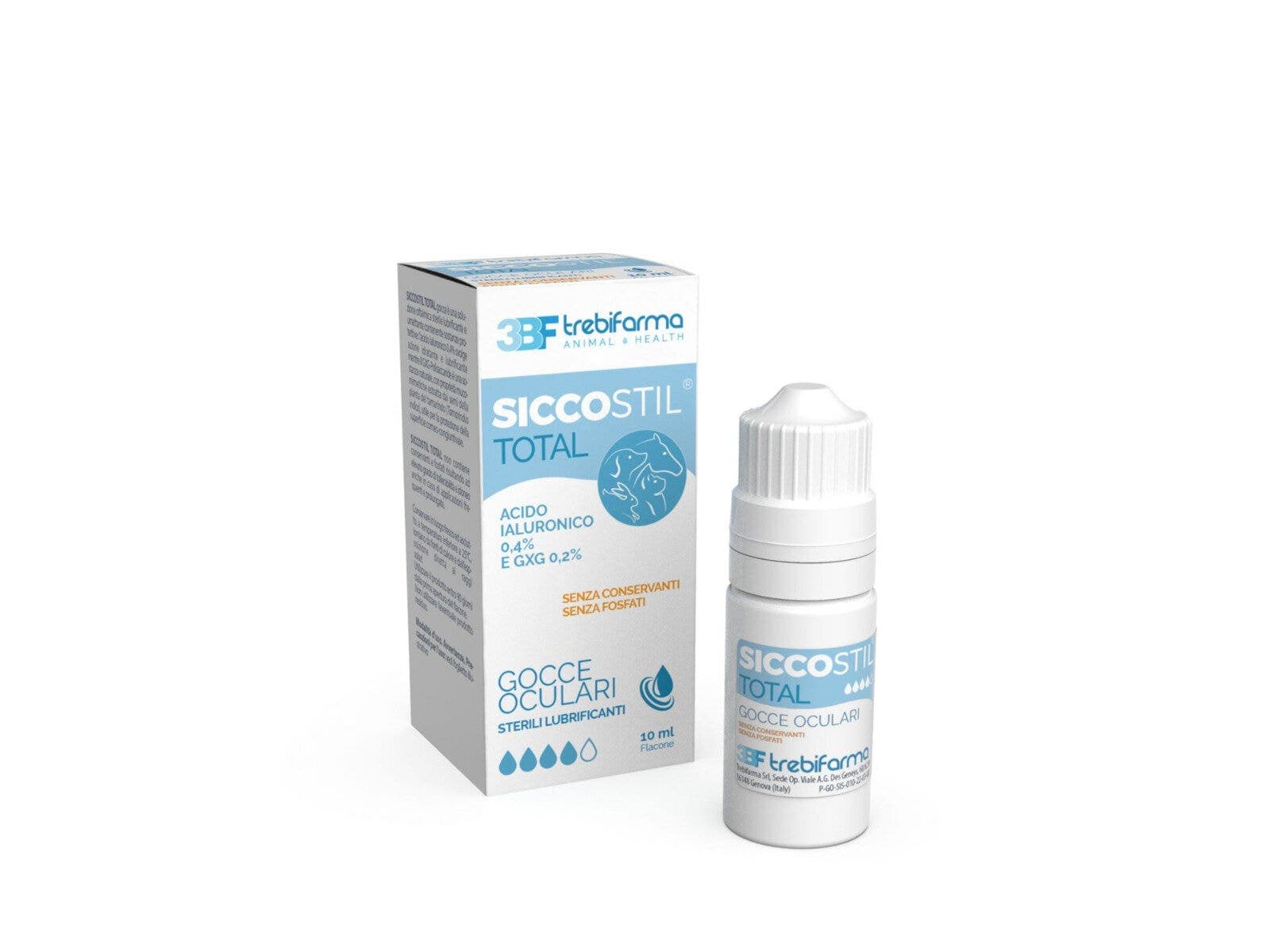 Siccostil Total – Gouttes oculaires, 10 ml