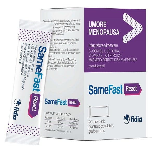 SAMEFAST React – 20 sachets