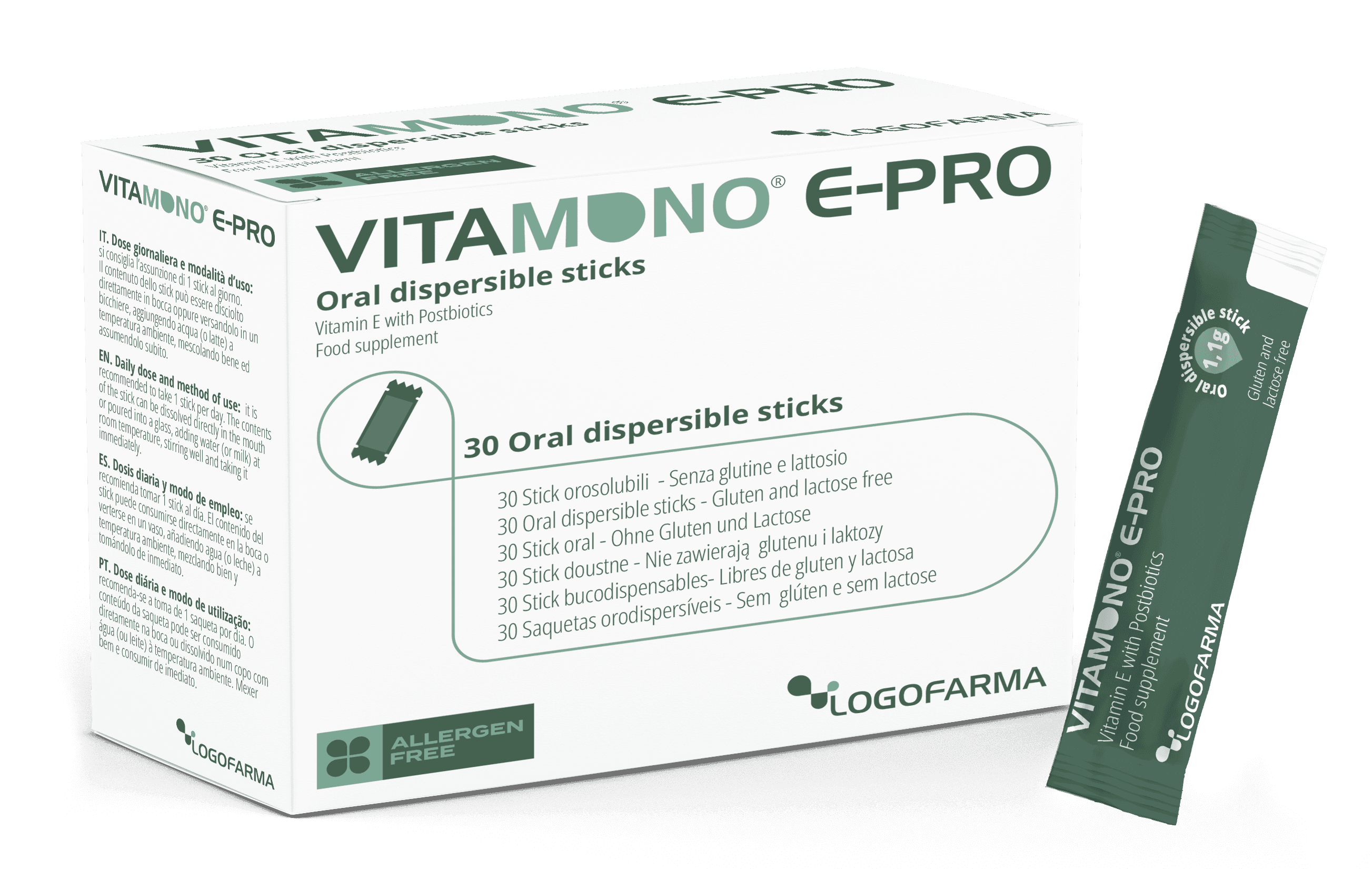 Vitamono E Pro – 30 Beutel (Idrosol)