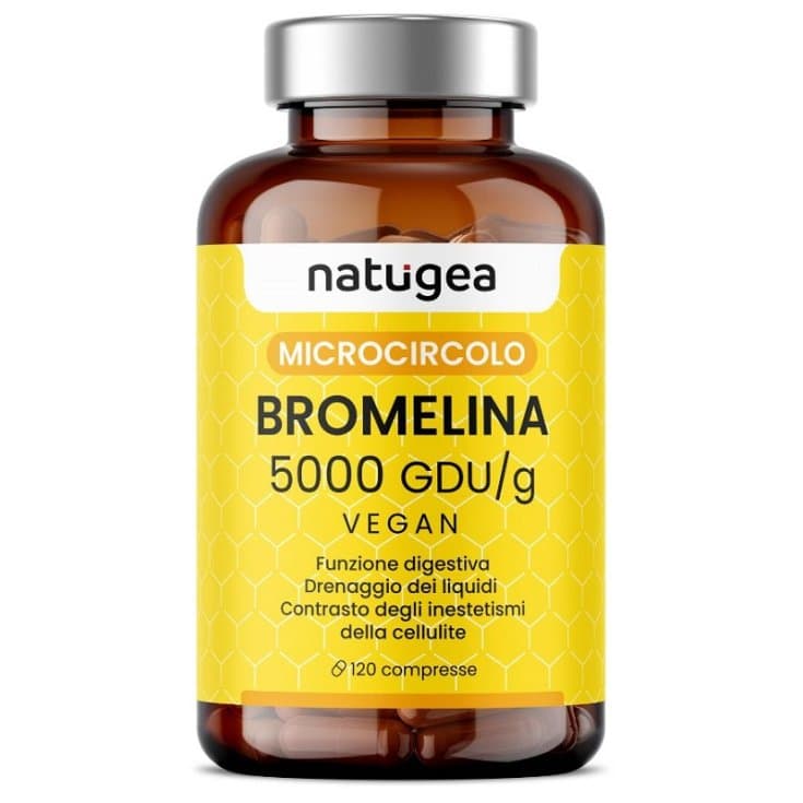 NATUGEA BROMELINA 5000 120CPR