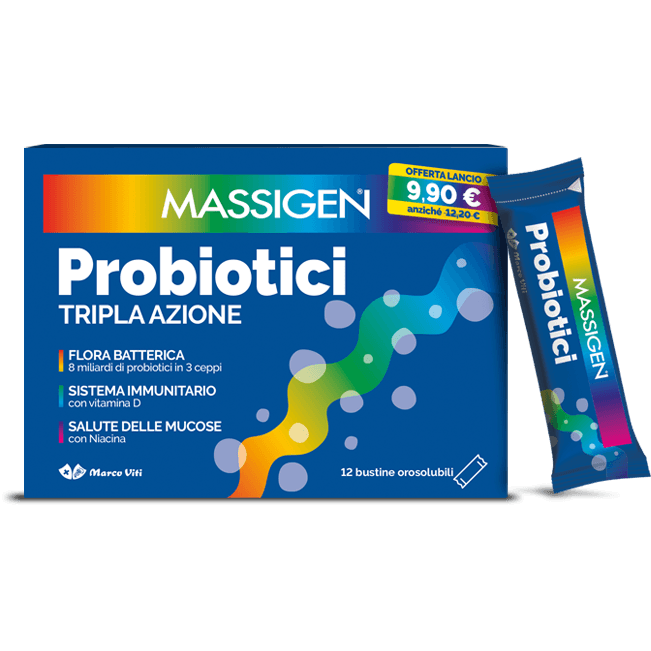 MASSIGEN PROBIOTICI 12STICK
