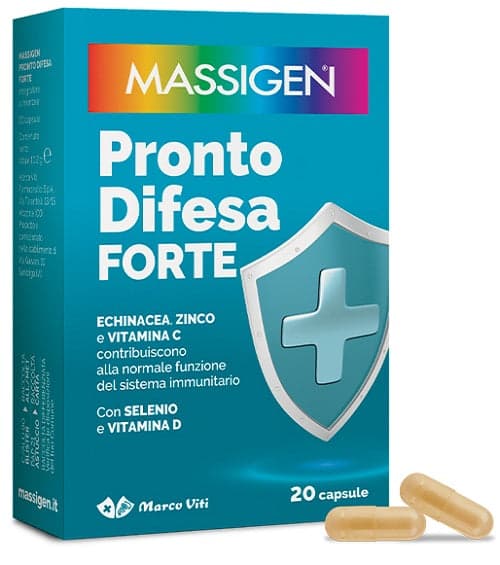 Échinacée + Vitamine C | Massigen Pronto Difesa Forte
