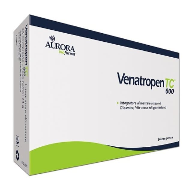 Diosmine + Vigne rouge – 24 comprimés | Venatropen TC 600