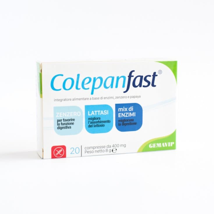 Colepanfast – 20 comprimés de 400 mg