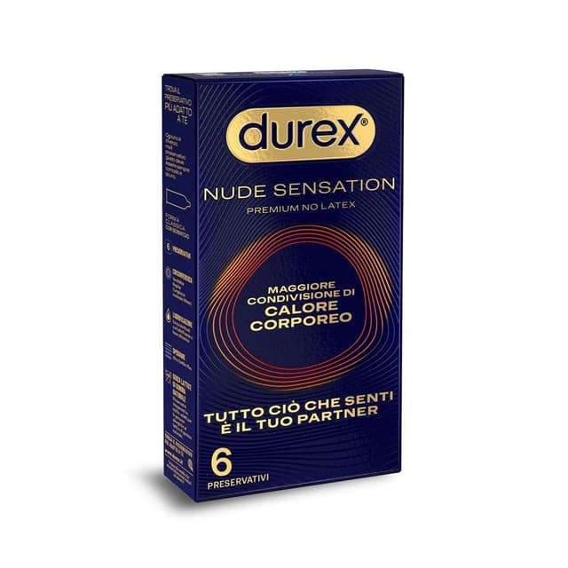Durex Nude Sensation 6 pièces – Préservatifs