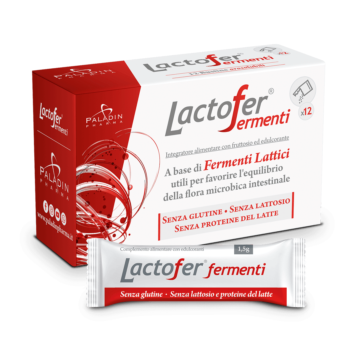 Lactofer Fermenti – 12 sachets