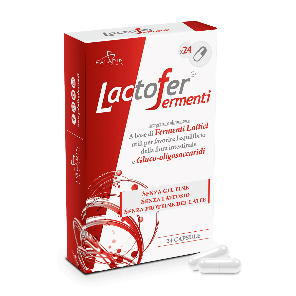 Lactofer Fermenti – 24 Kapseln
