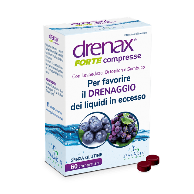 Potassium + Vitamine B6 – 60 gélules | Drenax Forte Myrtille