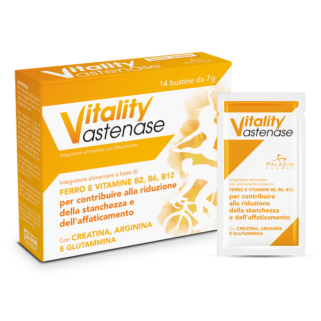Créatine + L-arginine – 14 sachets | Vitality Astenase