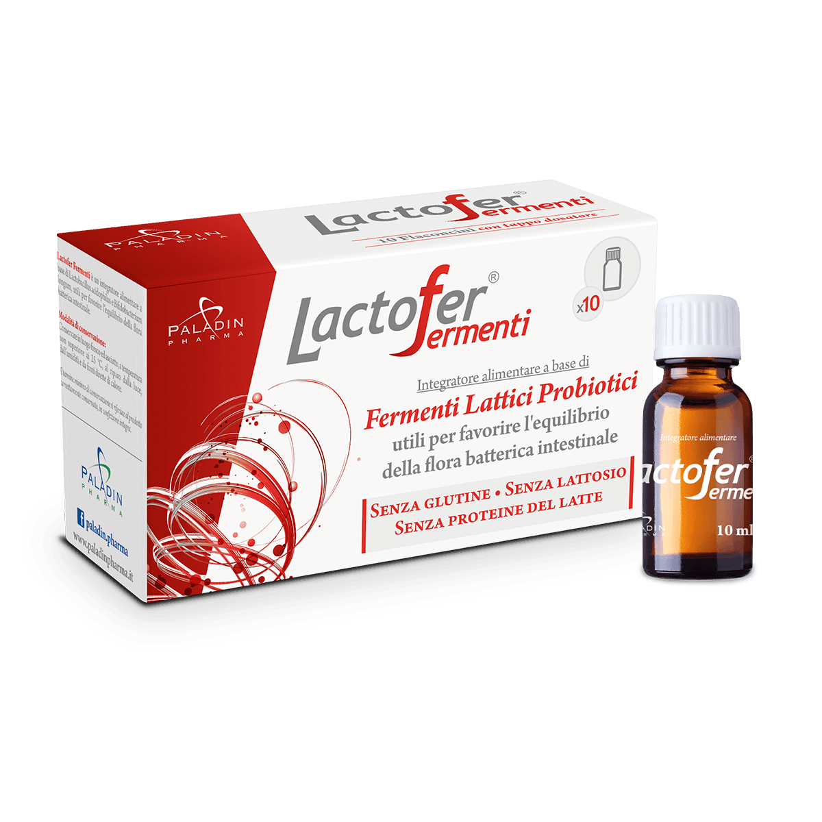 Lactofer Fermenti – 10 ampoules de 10 ml