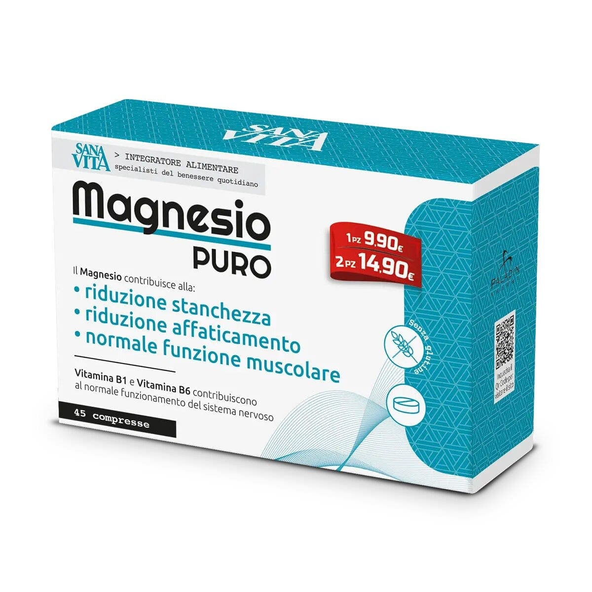 Sanavita Magnesium Puro – 45 comprimés