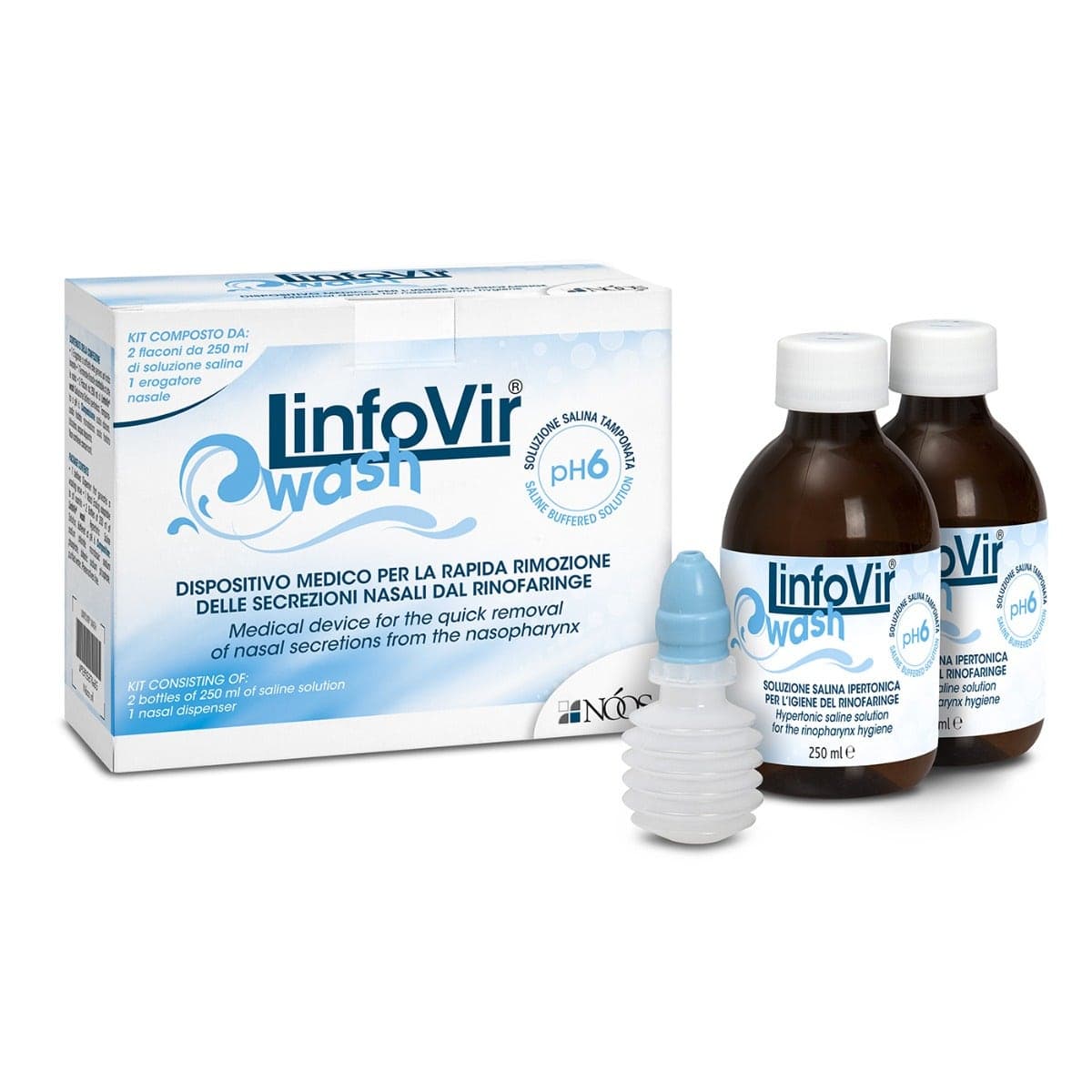 Linfovir Isowash – Isotone Lösung
