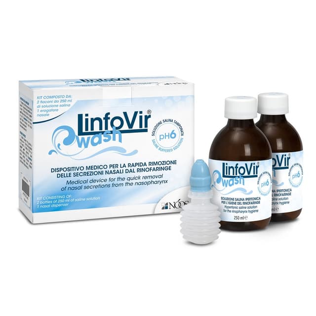 Linfovir Isowash – Solution isotonique
