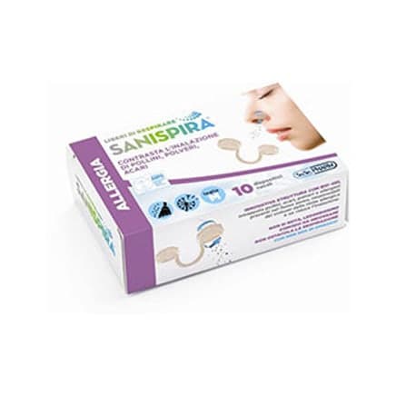 Sanispira Allergia Nas – 10 Bandelettes Nasales M