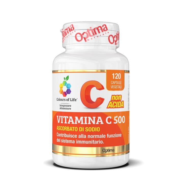 Vitamin C 500 – 120 gélules Colours of