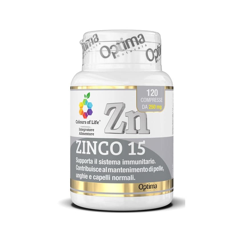 Zinco 15 Colours – 120 comprimés