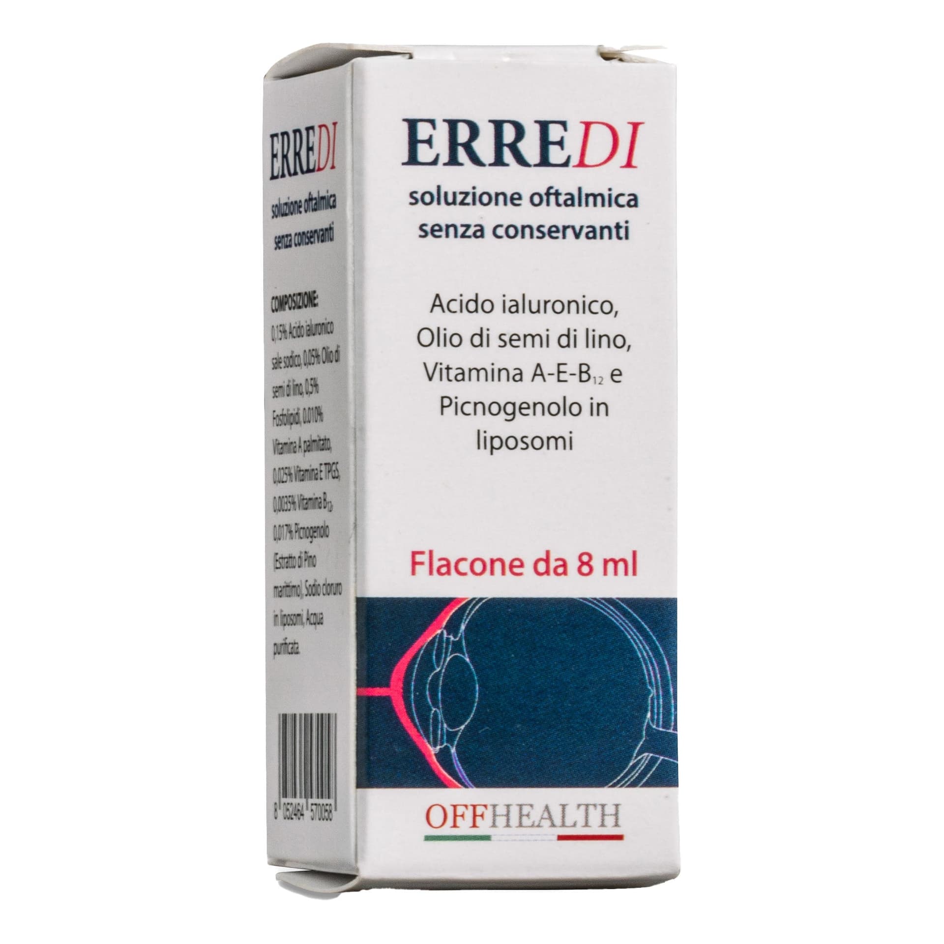 Erredi Solution de Soin Oculaire – 10 ml