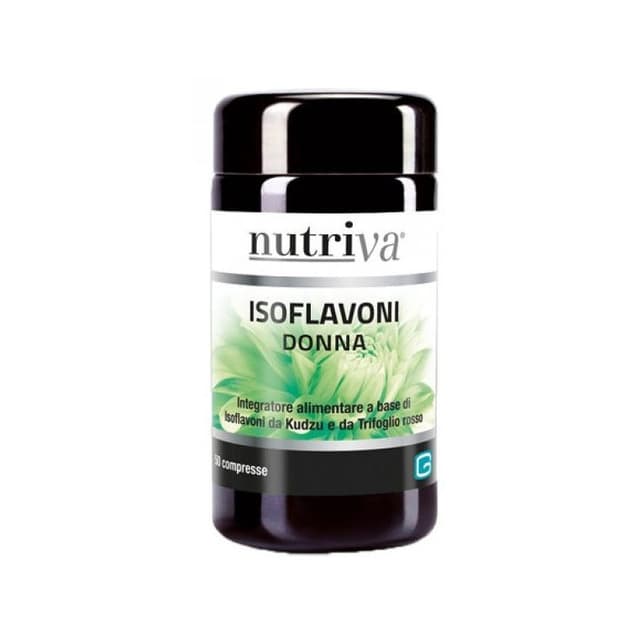Isoflavones de trèfle rouge + 5-HTP – 50 gélules | Nutriva Isoflavoni Donna