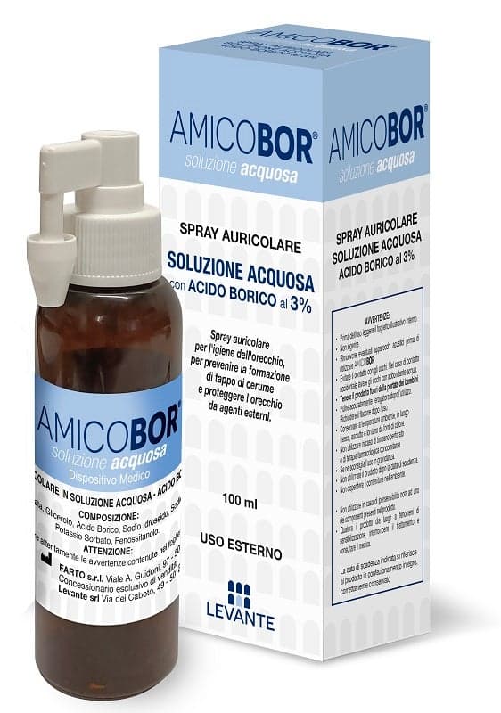 Amicobor solution aqueuse – 100 ml