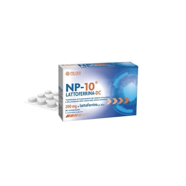 Lactoferrine – 20 comprimés | NP-10 Lattoferrina DC