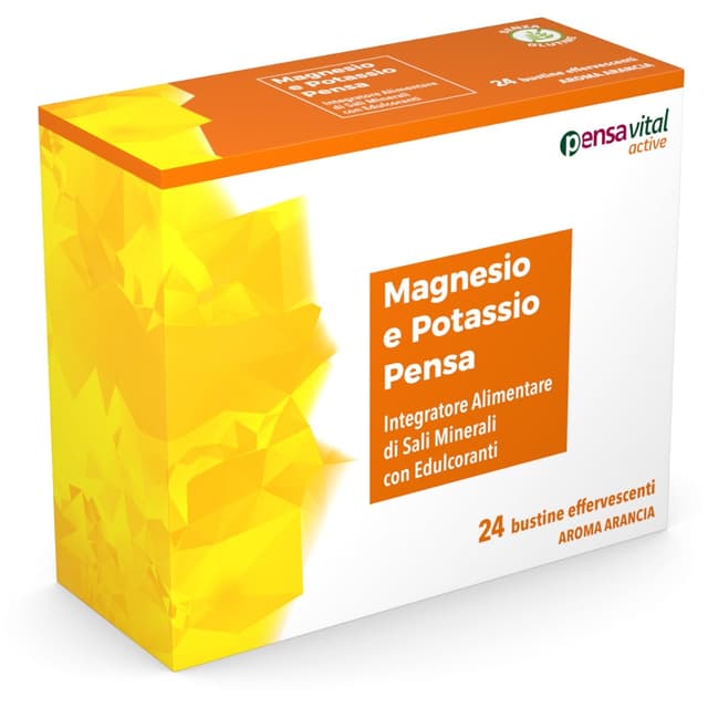 Potassium + Magnésium – 24 sachets | Magnesio e Potassio Pensa