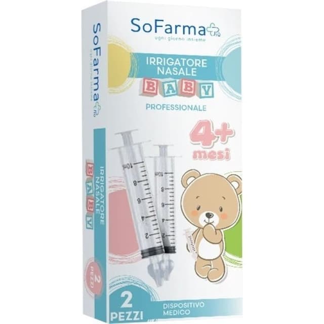 Irrigateur Nasal Bébé – Lot de 2 pièces