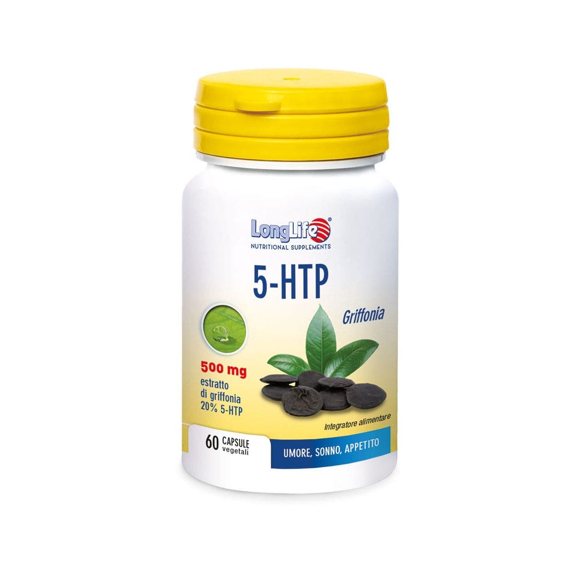 Longlife 5-HTP VEG – 60 gélules