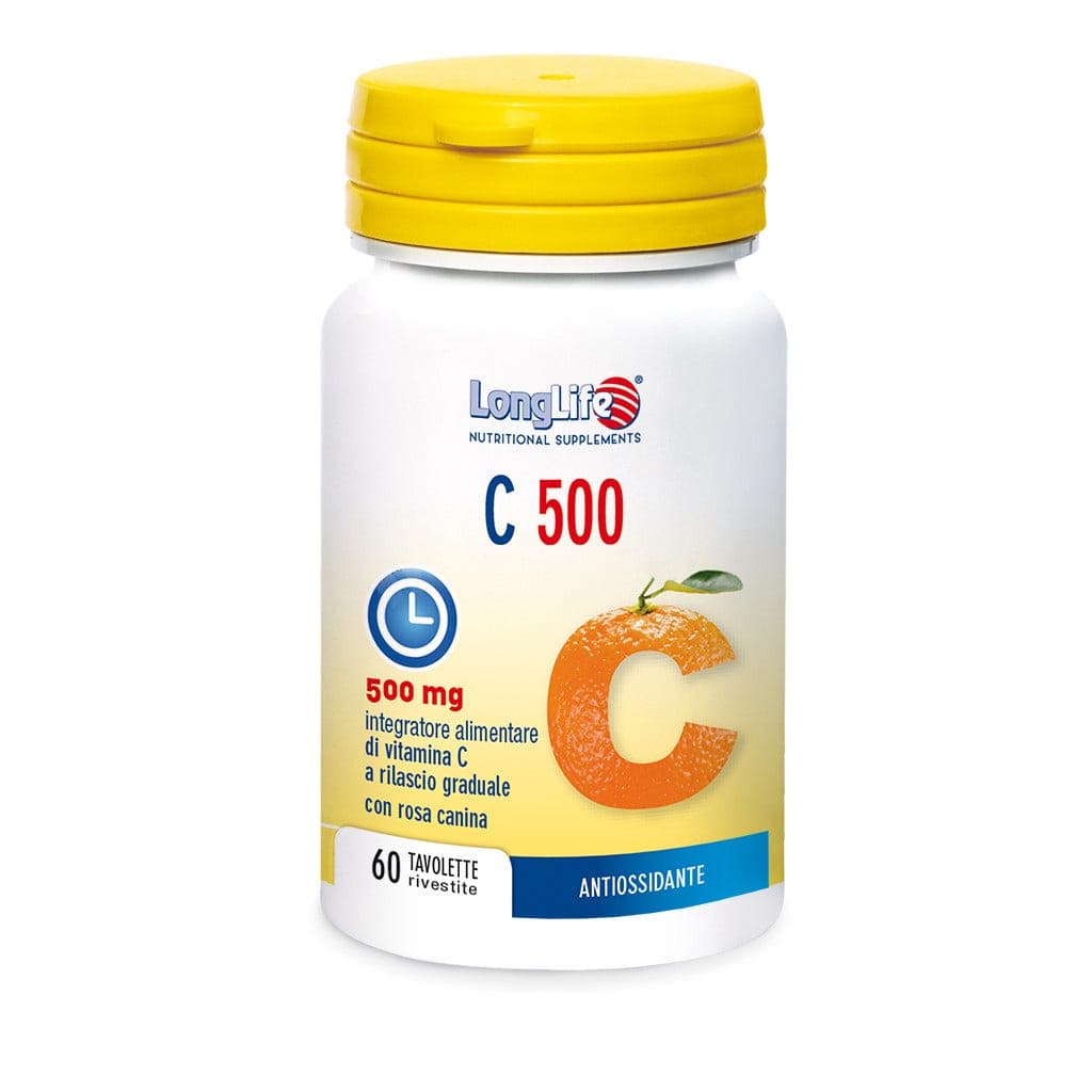Longlife Vitamin C 500 – 60 comprimés