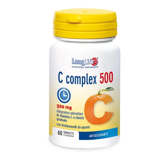 Vitamine C + Chlorella – 60 comprimés | Longlife C Complex 500