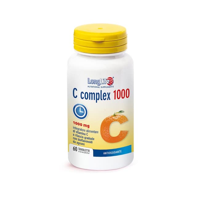 Vitamine C + Chlorella – 60 comprimés | Longlife C Complex 1000