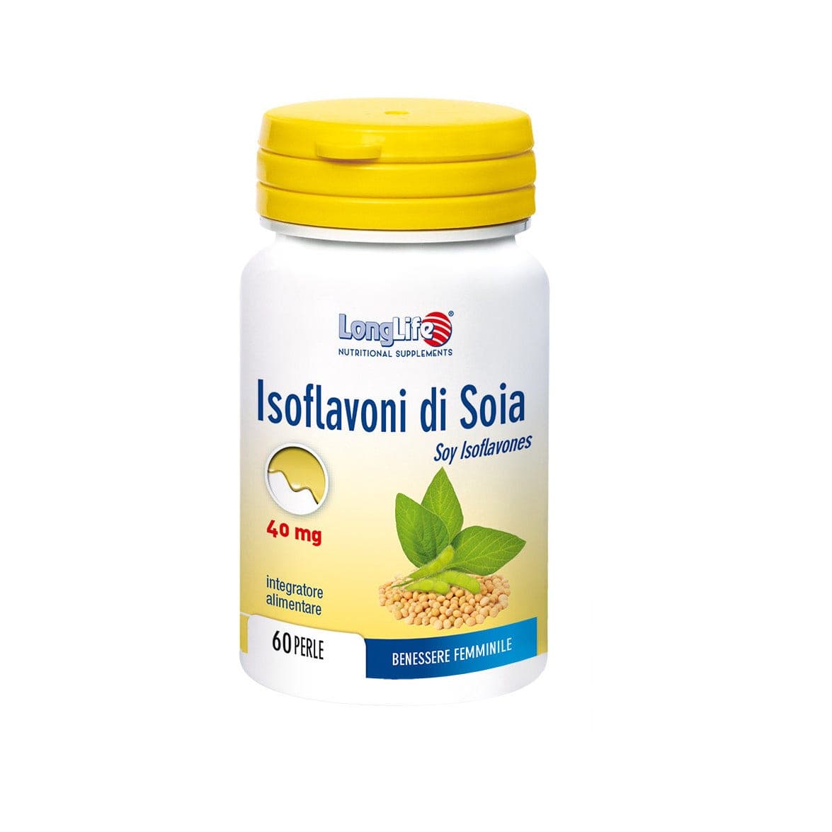 Longlife Soja-Isoflavone – 60 Perlen