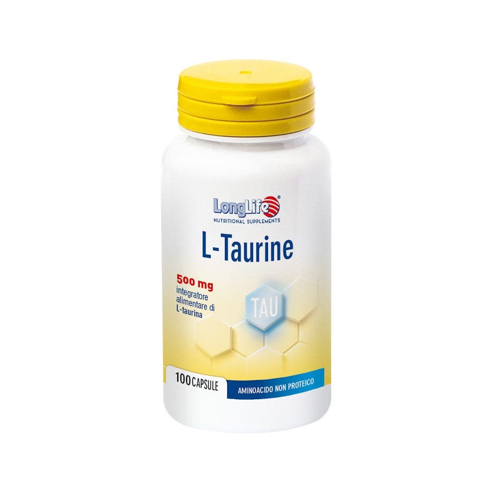 Longlife L-Taurine 500 mg – 100 Kapseln