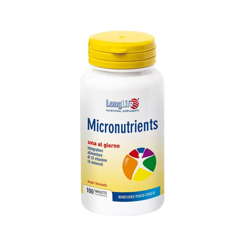 Longlife Mikronährstoffe – 100 Tabletten