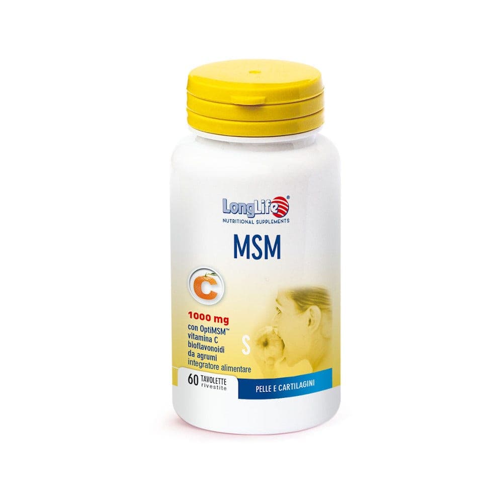 Longlife MSM 1000mg – 60 Tabletten