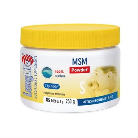 LONGLIFE MSM POWDER 250G