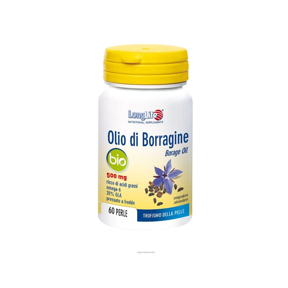 Longlife Borretschöl Bio – 60 Kapseln