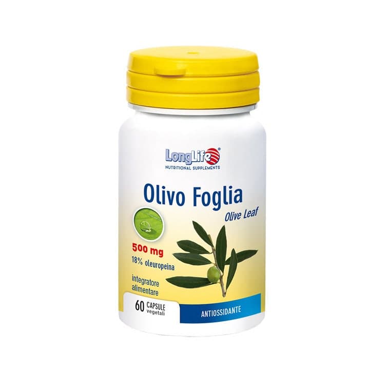 Longlife Extrait de Feuille d'Olivier – 60 gélules