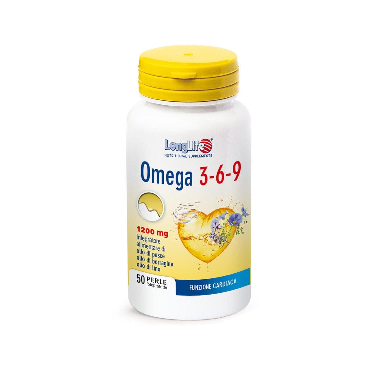 Longlife Omega 3-6-9 – 50 Perlen