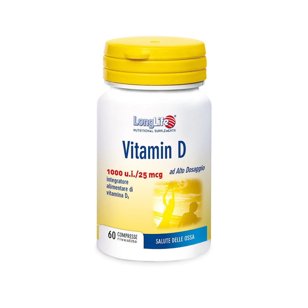 Longlife Vitamin D 1000 – 60 comprimés