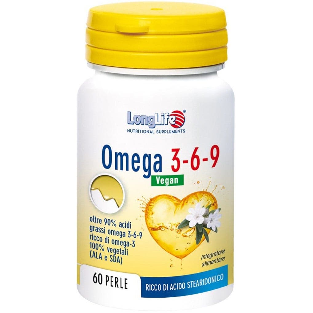 Longlife Omega 3-6-9 Vegan – 750 mg