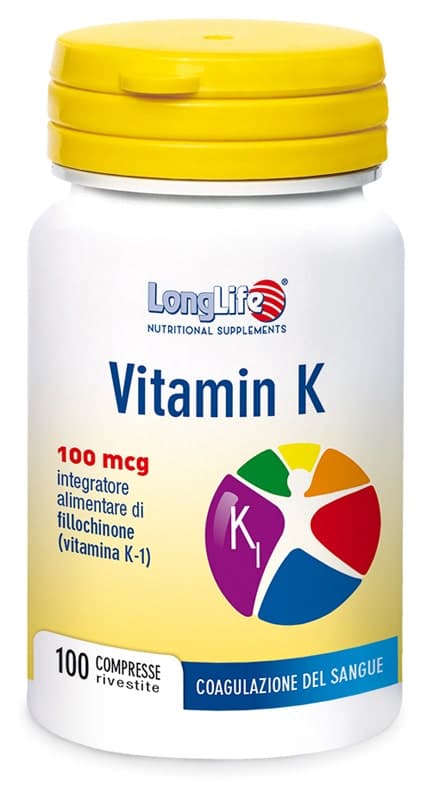 Longlife Vitamin K – 100 Tabletten