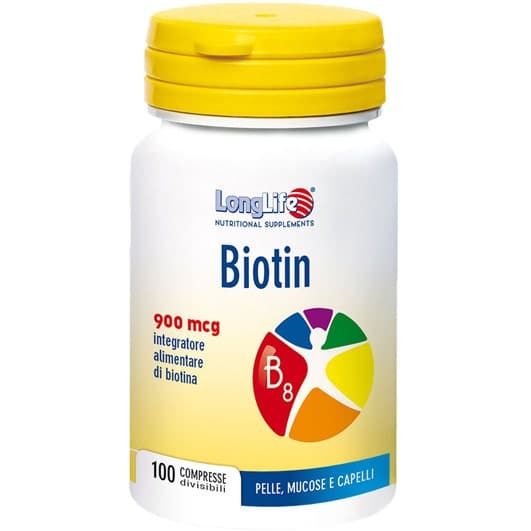 Longlife Biotin 900 mcg – 100 Tabletten
