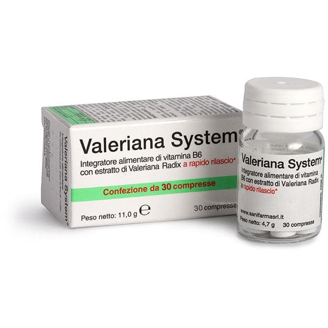 Valeriana System – 30 comprimés