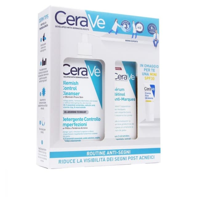 CeraVe Acne Bipack – Ensemble nettoyage et soin