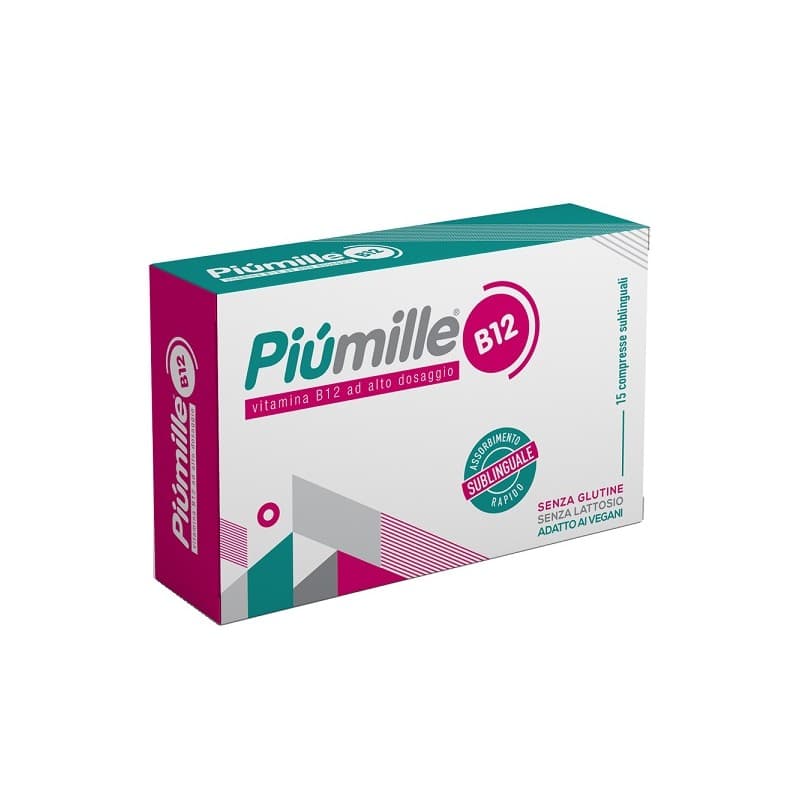 Piumille B12 – 15 Sublingual-Tabletten