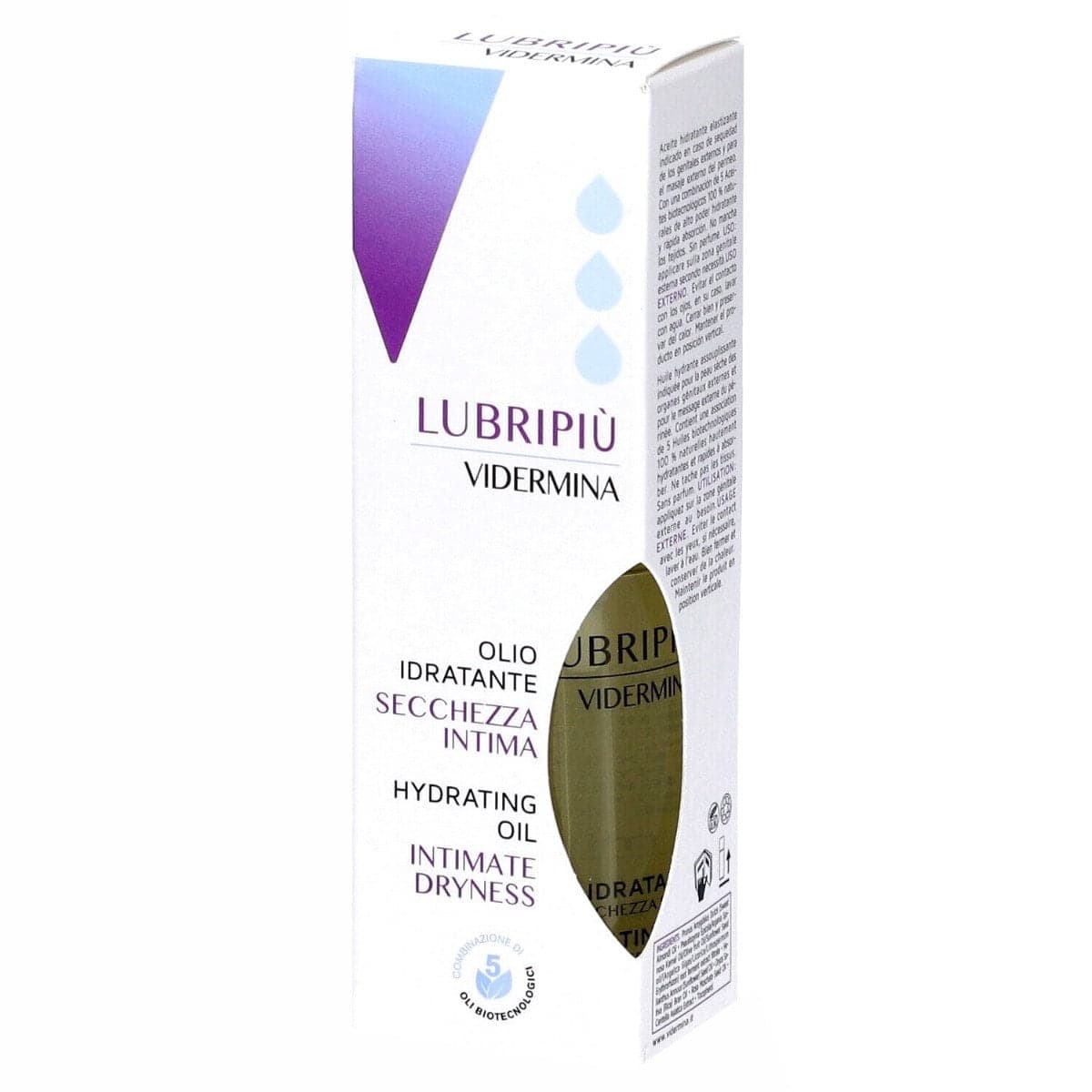 Vidermina Lubripiu' Huile – Huile Hydratante