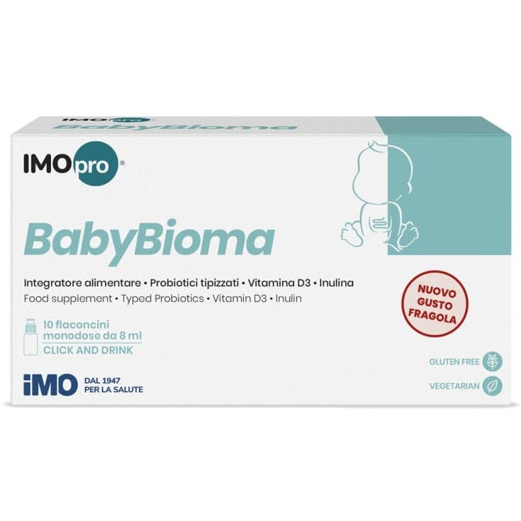 Imopro Babybioma – 10 ampoules de 8 ml