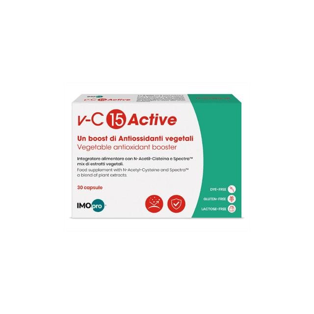 Vitamine C – 30 gélules | IMOPRO VC15 ACTIVE